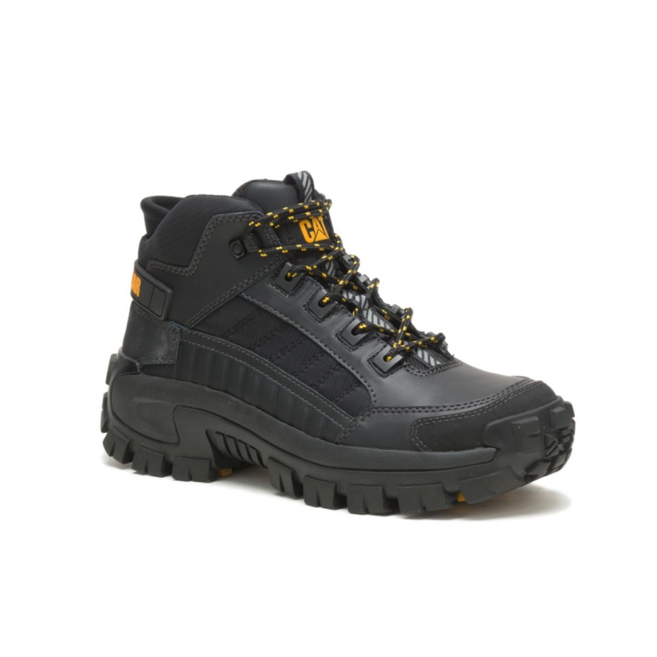 Black Men's Invader Mid Sb Fo E Hbo Work Boot Caterpillar - Bild 2