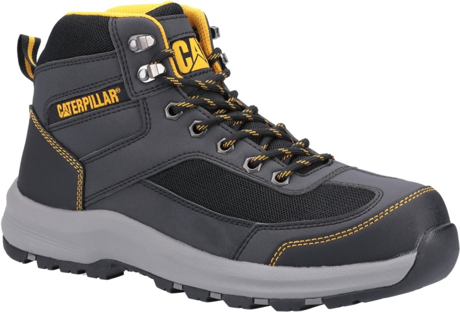 Caterpillar Grey Elmore Mid Steel Toe S1p Arbetsstövel För Män - Bild 2