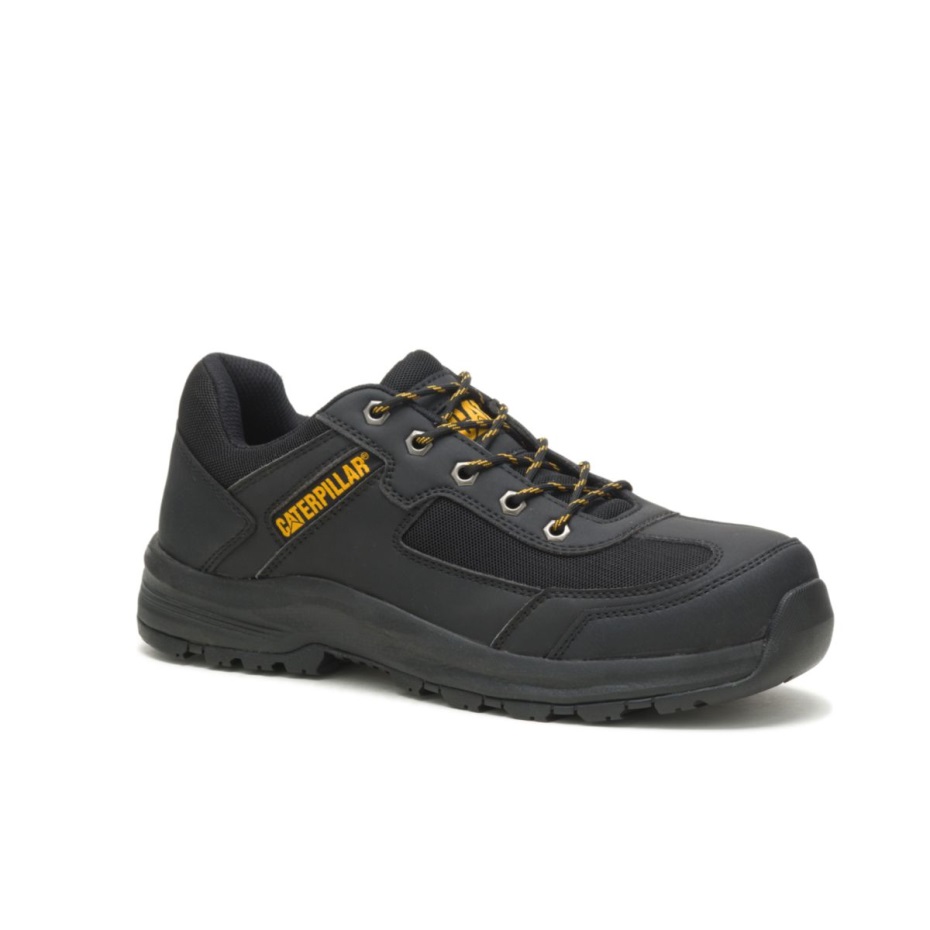Caterpillar Herr Elmore Steel Toe S1p Hro Src Arbetssko Svart - Bild 1