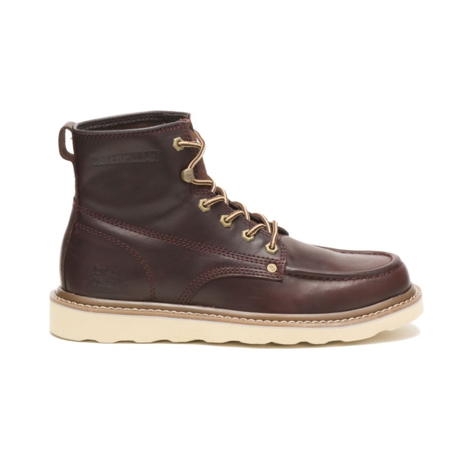djup_mahogny_caterpillar_glenrock_mid_boot.jpg Djup Mahogny Caterpillar Glenrock Mid Boot - Bild 1