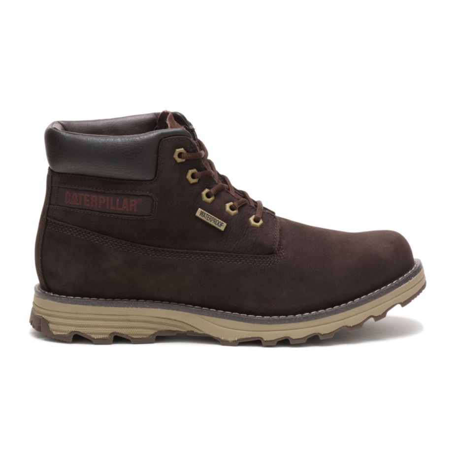 kaffebona_caterpillar_founder_vattentat_thinsulate_boot.jpg Kaffeböna Caterpillar Founder Vattentät Thinsulate Boot - Bild 1
