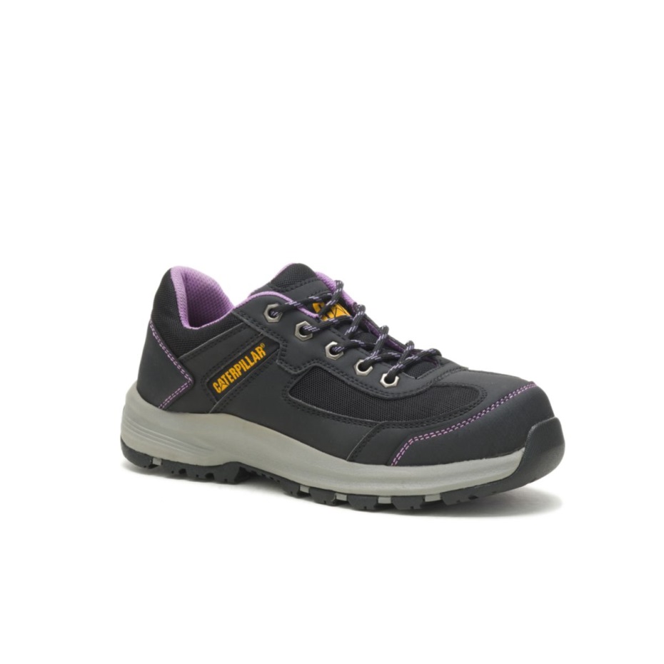 lilac_caterpillar_kvinnors_elmore_steel_toe_s1p_arbetssko.jpg Lilac Caterpillar Kvinnors Elmore Steel Toe S1p Arbetssko - Bild 1
