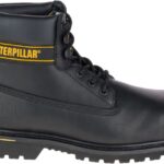 Svart Holton Stål Tå S3 Hro Src Arbetsstövel Caterpillar